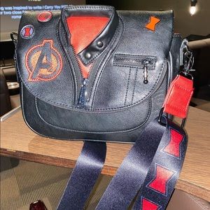 Black Widow Loungefly crossbody New never opened